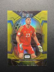 Emiliano Martinez [Gold] #2 Soccer Cards 2022 Panini Select FIFA Prices