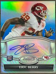 Eric Berry [Blue Refractor] Football Cards 2010 Bowman Sterling Autographs Prices