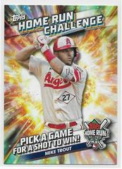 Mike Trout #HRC-2 Baseball Cards 2024 Topps Home Run Challenge Prices