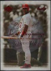 Albert Pujols #121 Baseball Cards 2001 Upper Deck Sweet Spot Prices