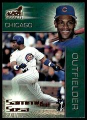 Sammy Sosa #116 Baseball Cards 1998 Pacific Aurora Prices