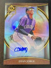 Dyan Jorge [Autograph] Baseball Cards 2023 Bowman Invicta Prices