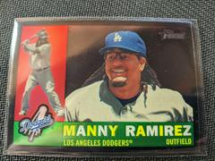 Manny Ramirez [Black Border Refractor] #C1 Baseball Cards 2009 Topps Heritage Chrome Prices