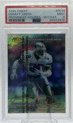 Emmitt Smith [w/ Coating] #PF34 Football Cards 1999 Topps Finest Prominent Figures Prices