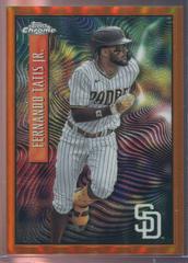 Fernando Tatis Jr. [Orange] #EX-11 Baseball Cards 2022 Topps Chrome Sonic Expose Prices
