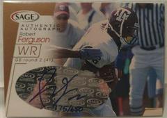Robert Ferguson [Bronze] #A14 Football Cards 2001 Sage Autographs Prices