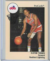 Elston Turner #95 Basketball Cards 1989 Procards Cba Prices