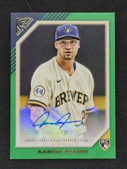 Aaron Ashby [Green] #RA-AAY Baseball Cards 2022 Topps Gallery Rookie Autographs Prices