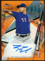 Brock Burke [Orange Refractor] Baseball Cards 2020 Topps Finest Autographs Prices