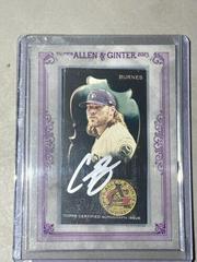 Corbin Burnes [X Silver] Baseball Cards 2023 Topps Allen & Ginter Mini Framed Autographs Prices