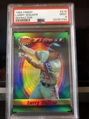 Larry Walker [Refractor] Baseball Cards 1994 Finest Prices