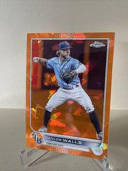 Taylor Walls [Orange] Baseball Cards 2022 Topps Chrome Update Sapphire Prices