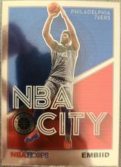 Joel Embiid Basketball Cards 2019 Panini Hoops NBA City Prices