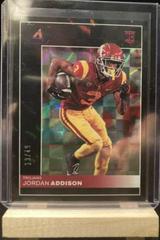 Jordan Addison [Purple] #5 Football Cards 2023 Panini Chronicles Draft Picks Pinnacle Prices