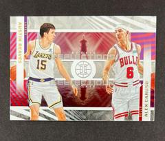 Alex Caruso, Austin Reaves #18 Basketball Cards 2021 Panini Illusions Rookie Reflections Prices