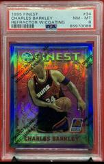 Charles Barkley [Refractor w Coating] Basketball Cards 1995 Finest Prices
