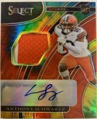 Anthony Schwartz [Tie Dye] Football Cards 2021 Panini Select Rookie Signatures Prices