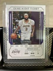 Anthony Davis #22 Basketball Cards 2022 Panini Contenders Game Night Ticket Prices