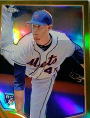 Zack Wheeler [Gold Refractor] Baseball Cards 2013 Topps Chrome Update Prices