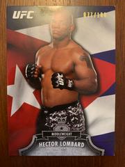 Hector Lombard [Flag] Ufc Cards 2012 Topps UFC Bloodlines Prices