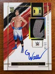 Grayson Waller [Elegance Pach Autograph Holo Gold] Wrestling Cards 2022 Panini Impeccable WWE Prices