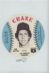 Don Sutton Baseball Cards 1976 Crane Potato Chips Discs Prices