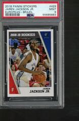 Jaren Jackson Jr. [Brazil] Basketball Cards 2018 Panini Stickers European Prices