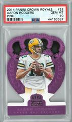 Aaron Rodgers [Retail Pink] #32 Football Cards 2014 Panini Crown Royale Prices