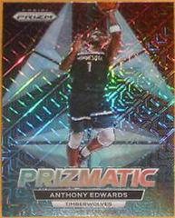 Anthony Edwards [Mojo] #24 Basketball Cards 2022 Panini Prizm Prizmatic Prices