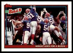 Bills Team Leaders, Results #629 Football Cards 1991 Topps Prices