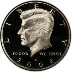 2008 S [CLAD PROOF] Coins Kennedy Half Dollar Prices