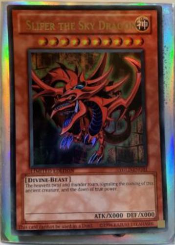 Slifer the Sky Dragon [1st Edition] YGLD-ENG01 YuGiOh Yugi's Legendary Decks