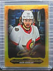 Egor Sokolov #USM-ES Hockey Cards 2021 Ultimate Collection Signature Masterpieces Prices