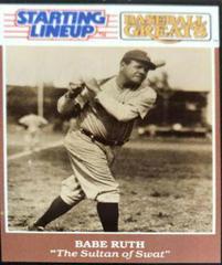 Babe Ruth Baseball Cards 1989 Kenner Starting Lineup Baseball Greats Prices