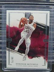 Donovan Mitchell [Silver] #4 Basketball Cards 2022 Panini Impeccable Prices