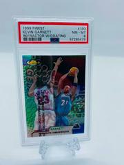 Kevin Garnett [Refractor w/ Coating] Basketball Cards 1999 Finest Prices