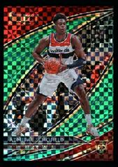 Admiral Schofield [Green Prizm] #210 Basketball Cards 2019 Panini Select Prices