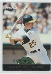 Mark McGwire #30 Baseball Cards 1993 Pinnacle Cooperstown Prices