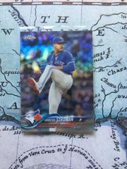 Marcus Stroman [Blue Refractor] #2 Baseball Cards 2018 Topps Chrome Prices