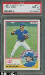 Todd Cruz #132 Baseball Cards 1983 O Pee Chee Prices