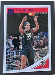 A'ja Wilson [Press Proof Purple] #9 Basketball Cards 2019 Panini Donruss WNBA Prices
