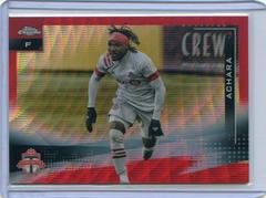Achara [Red Wave Refractor] #159 Soccer Cards 2021 Topps Chrome MLS Prices