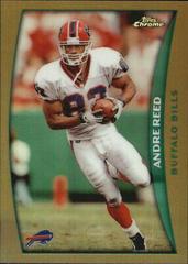 Andre Reed [Refractor] #91 Football Cards 1998 Topps Chrome Prices