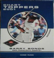 Barry Bonds #426 Baseball Cards 2001 Fleer Platinum Prices