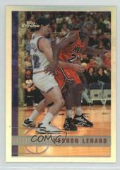 Voshon Lenard Refractor Basketball Cards 1997 Topps Chrome Prices