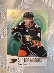 Trevor Zegras [Green] Hockey Cards 2021 SP Authentic Top Rookies Prices