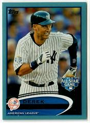 Derek Jeter [Wal Mart Blue Border] Baseball Cards 2012 Topps Update Prices