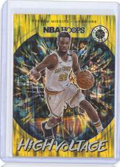 Andrew Wiggins #4 Basketball Cards 2019 Panini Hoops Premium Stock High Voltage Prices