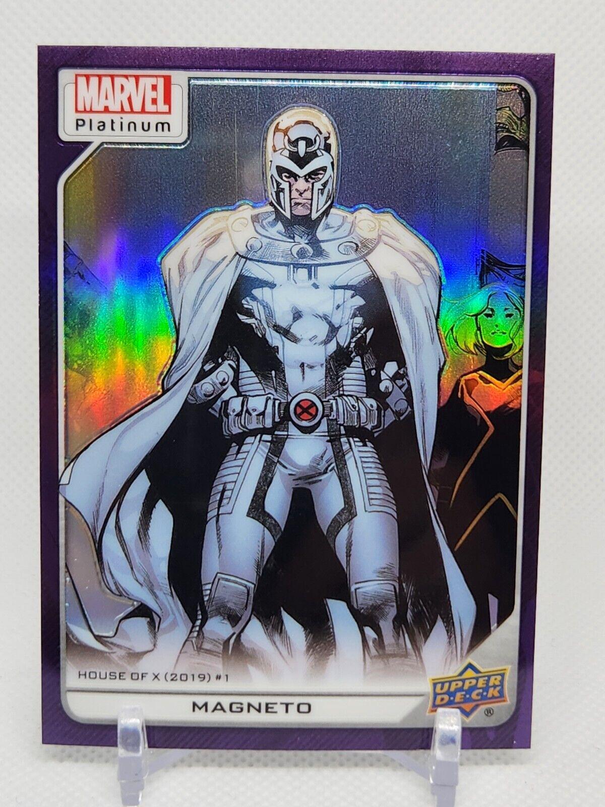 Magneto [Purple Rainbow] #164 Prices | Marvel 2023 Upper Deck Platinum ...