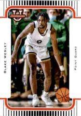 Blake Wesley Basketball Cards 2021 Bowman University 2003 Prices